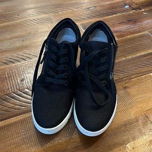 Naturalizer Women’s Kai Wedge Sneaker - Black - Size 8